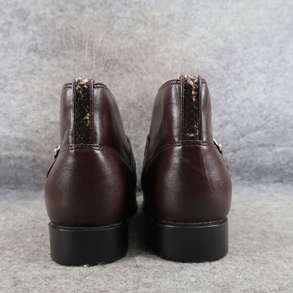 Ariat Shoes Womens 6.5 Bootie Buckle Strap Leather Western Equestrian Ankle Boot - Picture 5 of 16